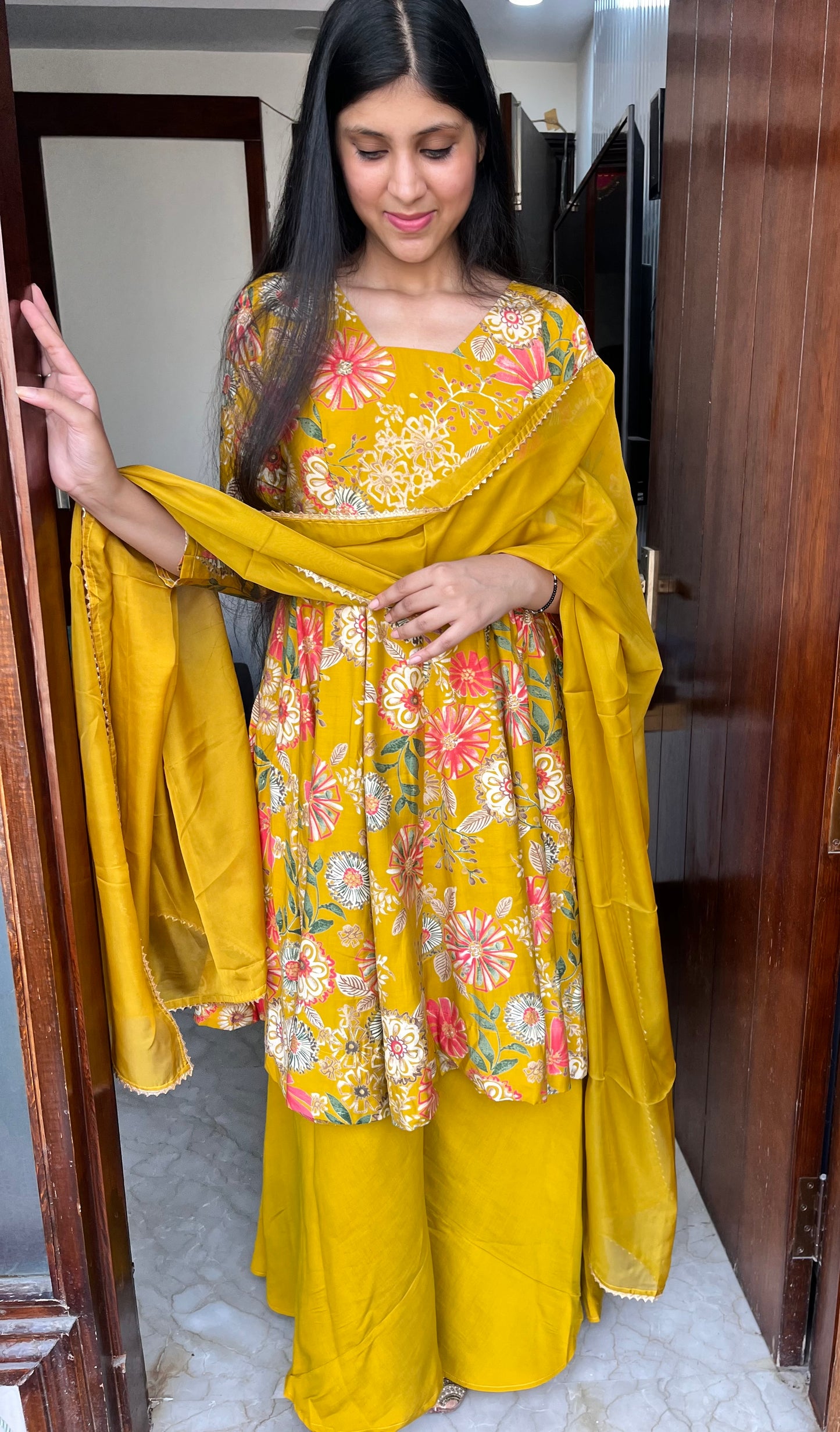 Sharara suit set women
