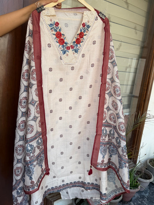 Kota doriya 3 piece suit set