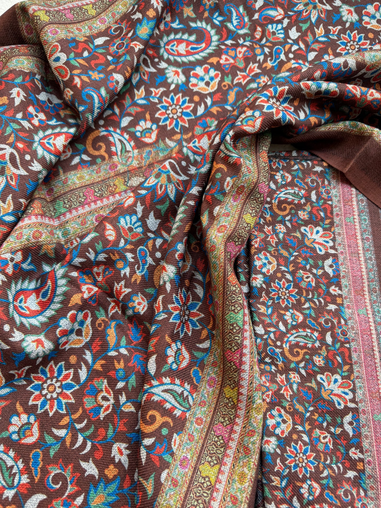 Pashmina suit set with pashmina shawl