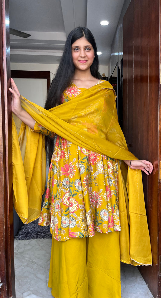 Sharara suit set women